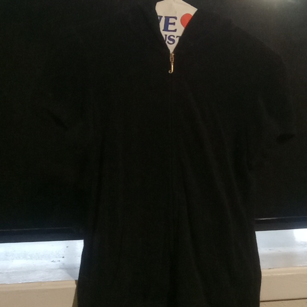Juicy Terry zip up short sleeve